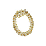 Crystal Cuban Bracelet